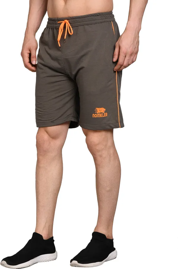 Polyester_Solid_Sports_Shorts_For_Men_|_Grey