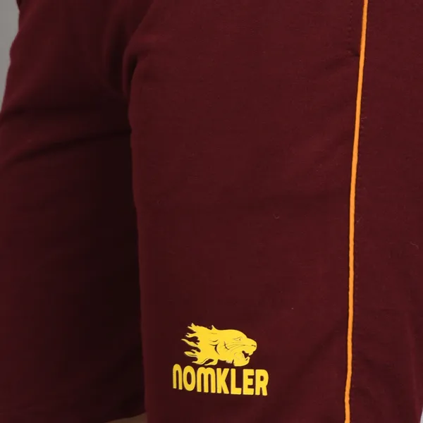 Polyester_Solid_Sports_Shorts_For_Men_|_Maroon