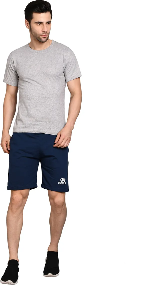 Polyester_Solid_Sports_Shorts_For_Men_|_Blue