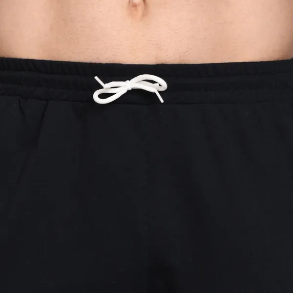 Polyester_Solid_Sports_Shorts_For_Men_|_Black