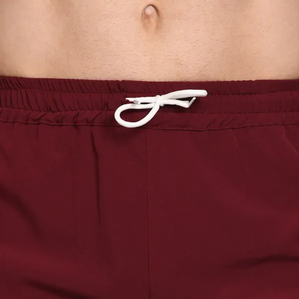 Polyester_Solid_Sports_Shorts_For_Men_|_Maroon