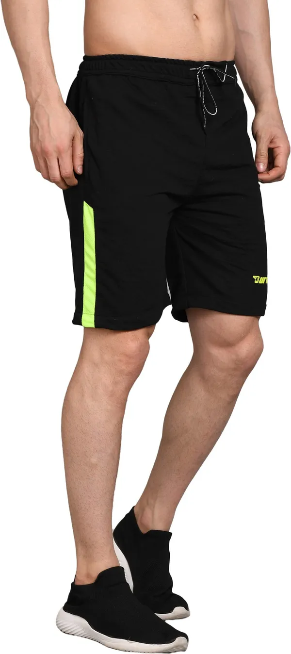 Polyester_Solid_Sports_Shorts_For_Men_|_Dark_Green