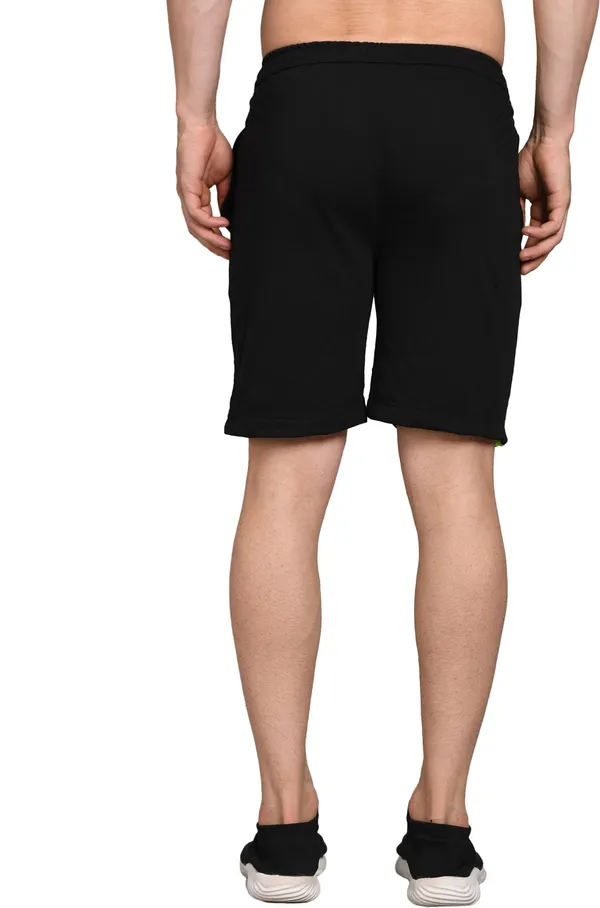 Polyester_Solid_Sports_Shorts_For_Men_|_Dark_Green