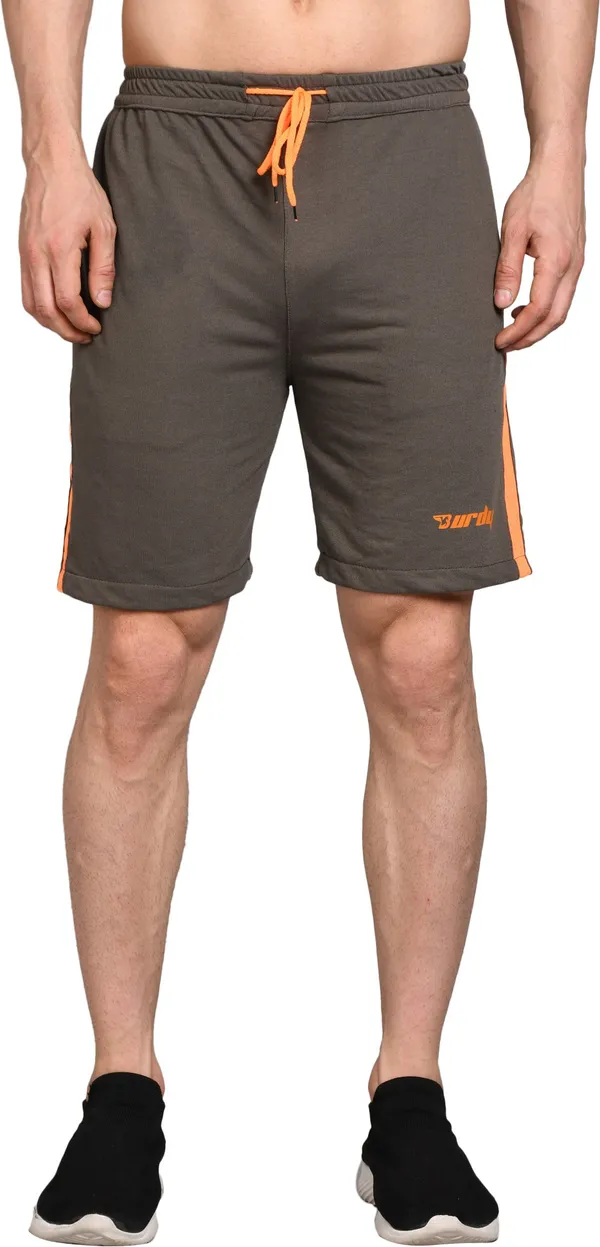 Polyester_Solid_Sports_Shorts_For_Men_|_Grey