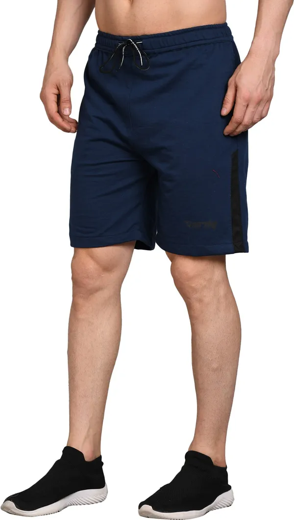 Polyester_Solid_Sports_Shorts_For_Men_|_Blue