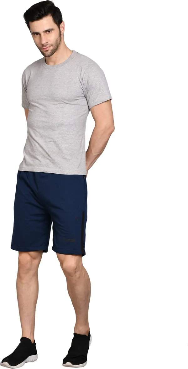 Polyester_Solid_Sports_Shorts_For_Men_|_Blue