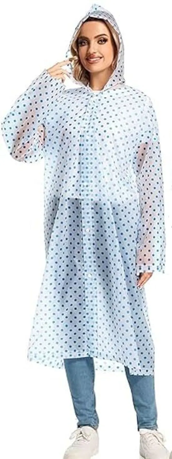Women's_fancy_Blue_color__pvc_raincoat