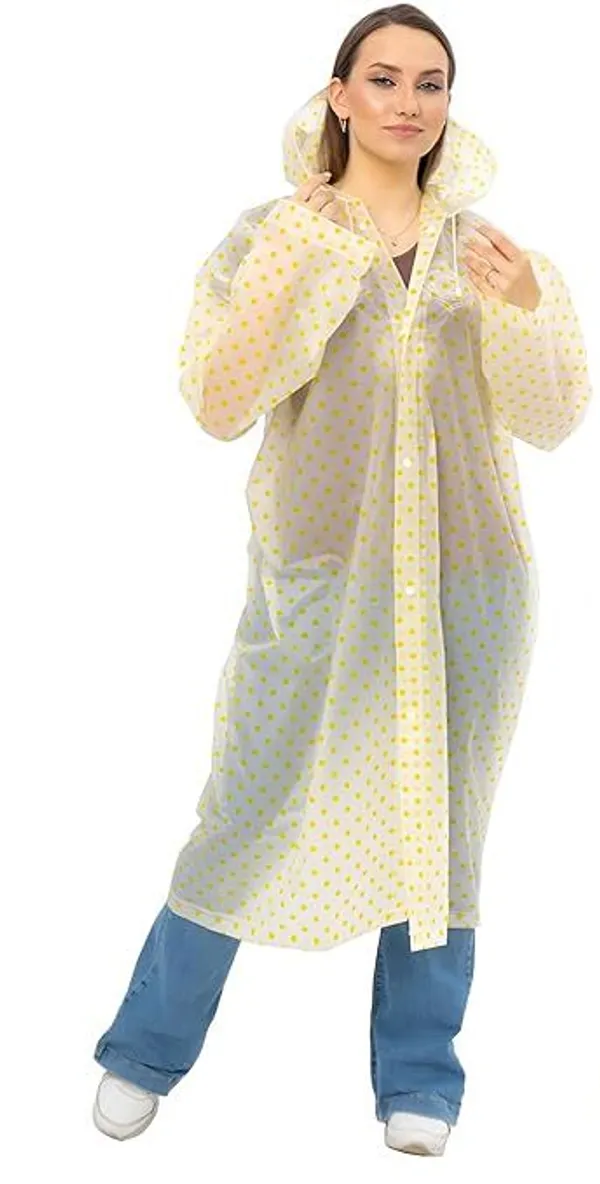 Women's_fancy_Blue_Yellow_color__pvc_raincoat