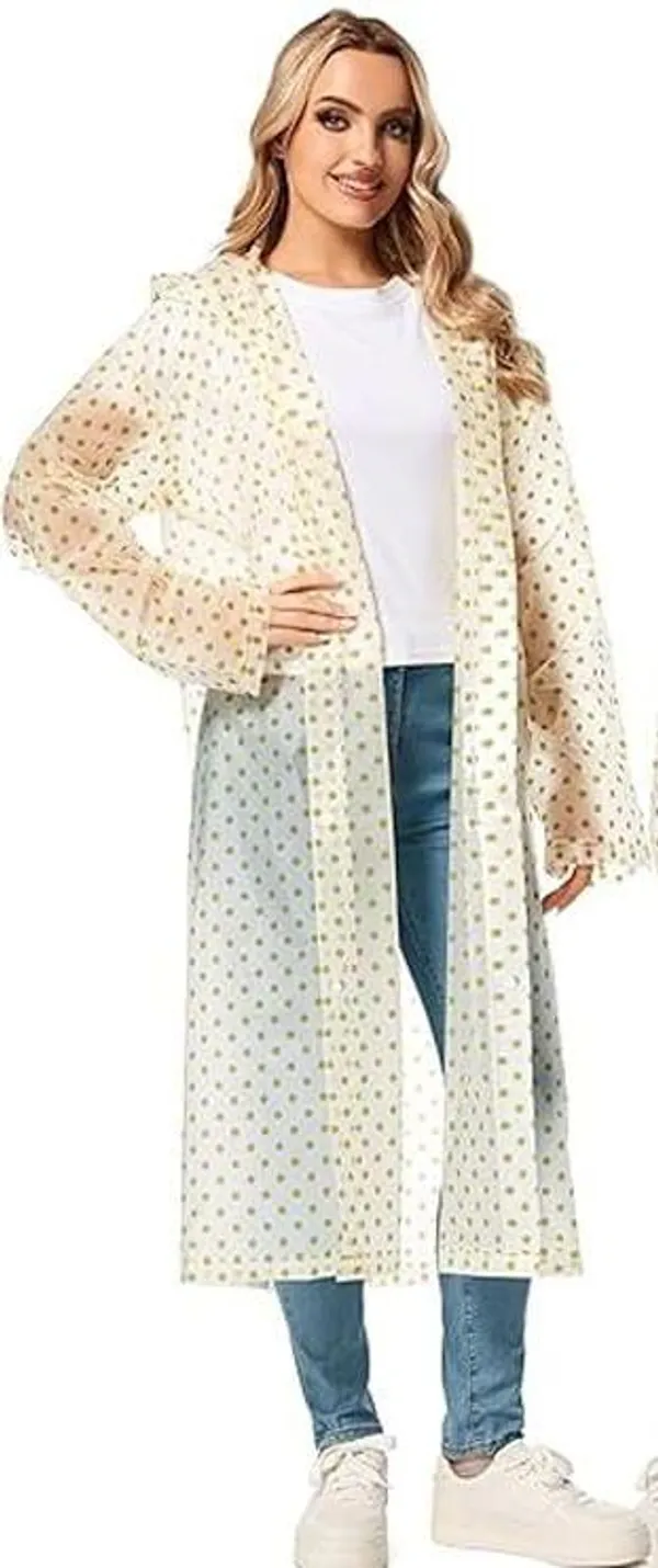 Women's_fancy_Blue_Yellow_color__pvc_raincoat