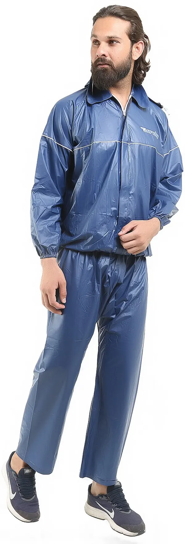 Polyester_Solid_Raincoat_For_Men_|_NAVY