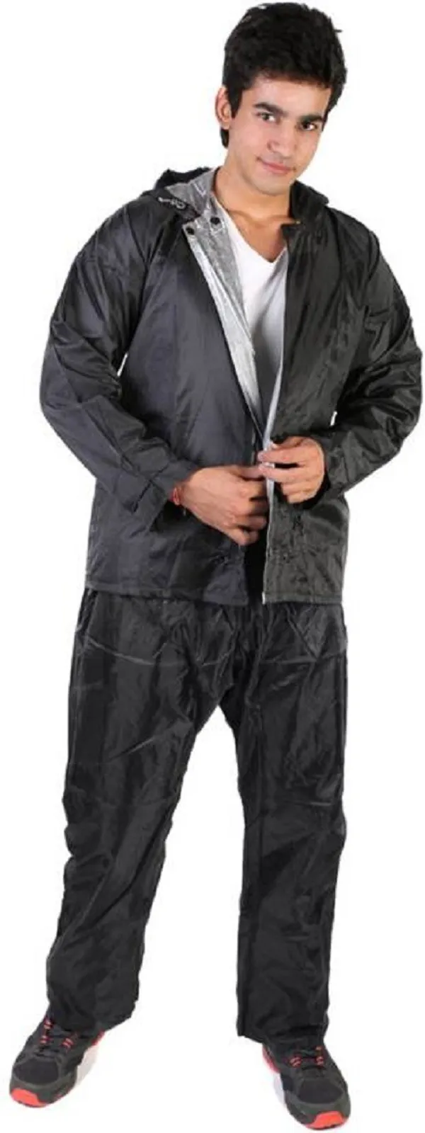 Polyester_Solid_Raincoat_For_Men_|_Black