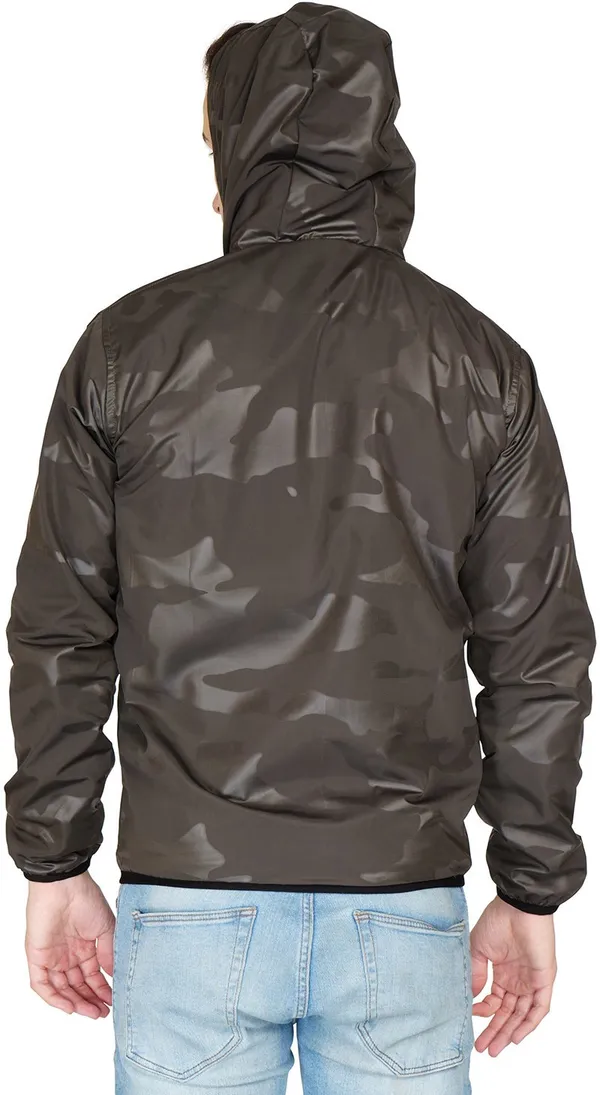 Brown__Polyester_Windcheater_for_Men_|_Casual_Wear