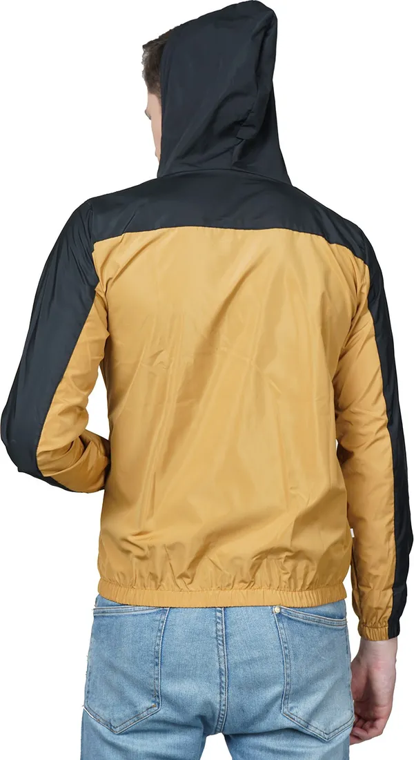 Yellow_Polyester_Windcheater_for_Men_|_Casual_Wear