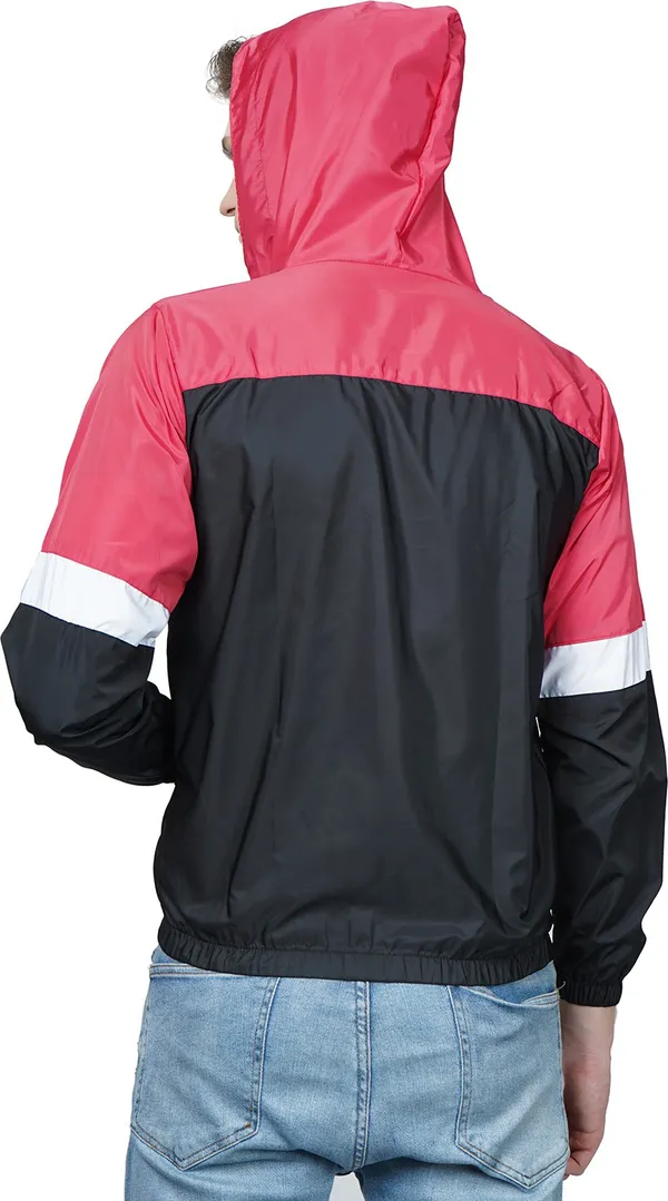Black__Polyester_Windcheater_for_Men_|_Casual_Wear