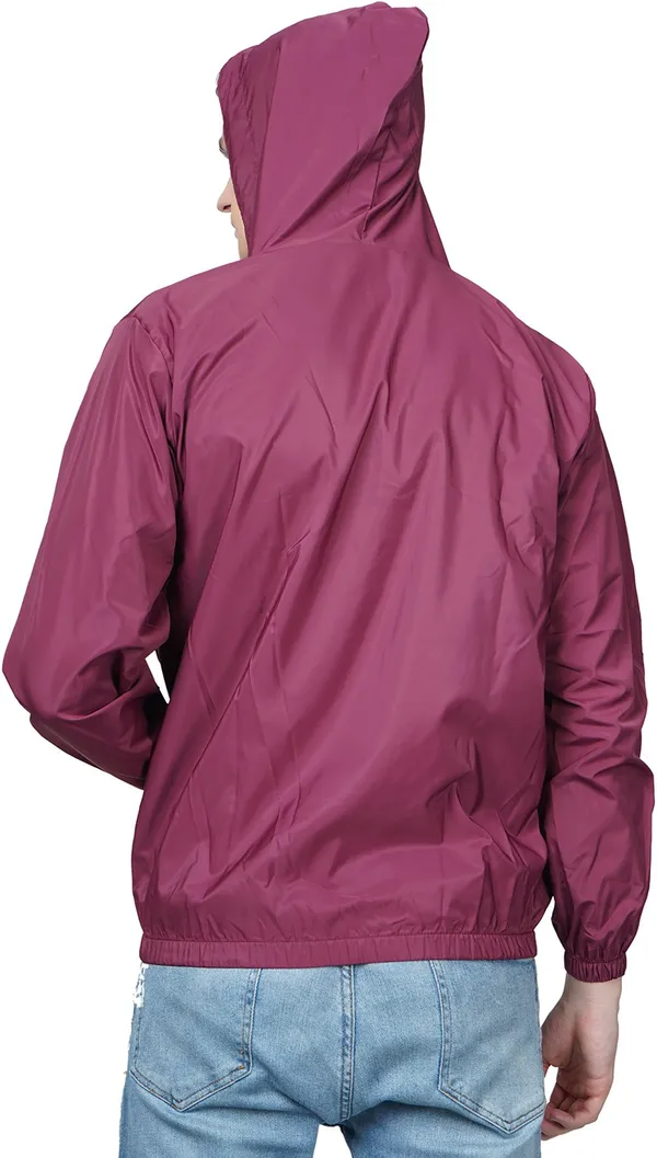 Maroon_Polyester_Windcheater_for_Men_|_Casual_Wear