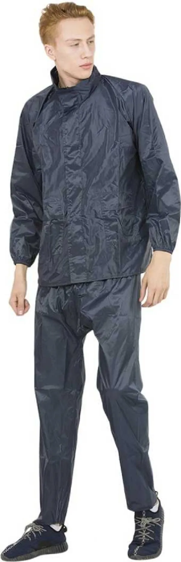 Nylon_Solid_Raincoat_For_Men_|_Dark_Blue