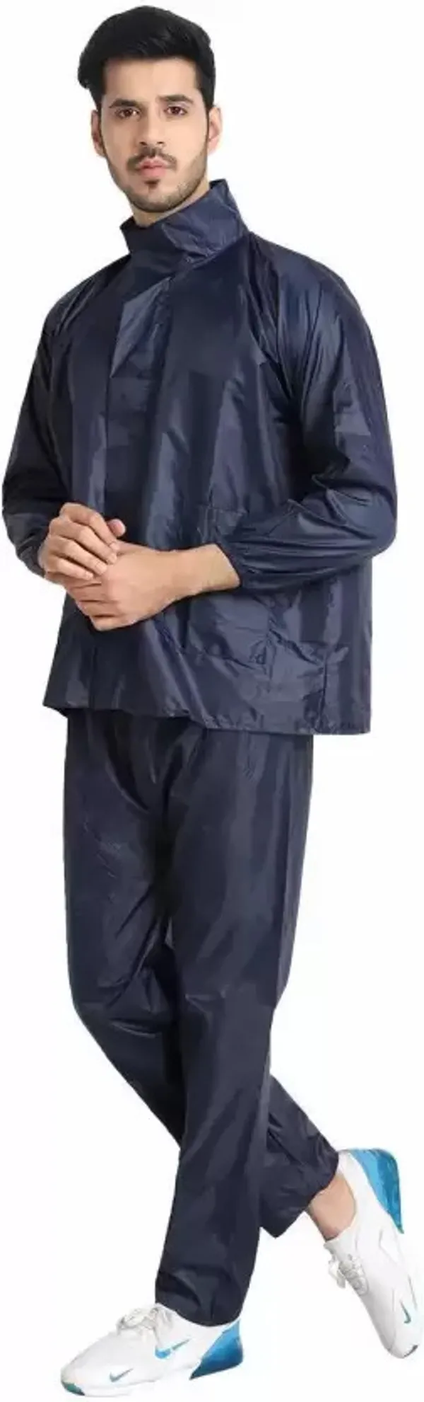 Nylon_Rain_Coat_For_Men_|_Navy_Blue