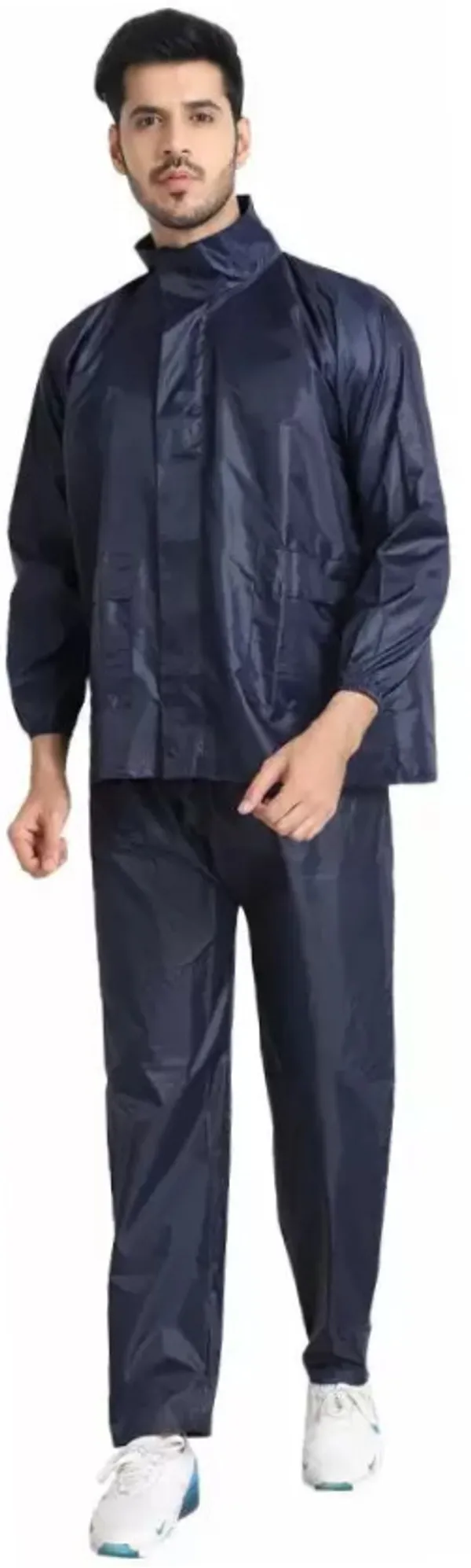 Nylon_Rain_Coat_For_Men_|_Navy_Blue