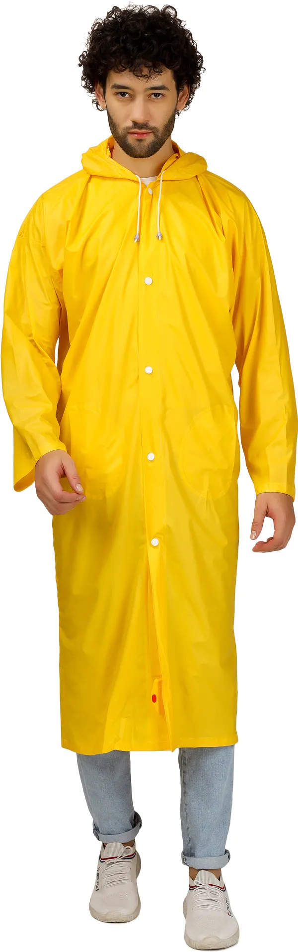 BURDY Polyester Solid Raincoat For Men Yellow Price in India Buy BURDY Polyester Solid Raincoat For Men Yellow online at undefined