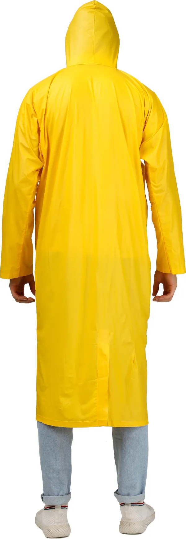 Polyester_Solid_Raincoat_For_Men_|_Yellow