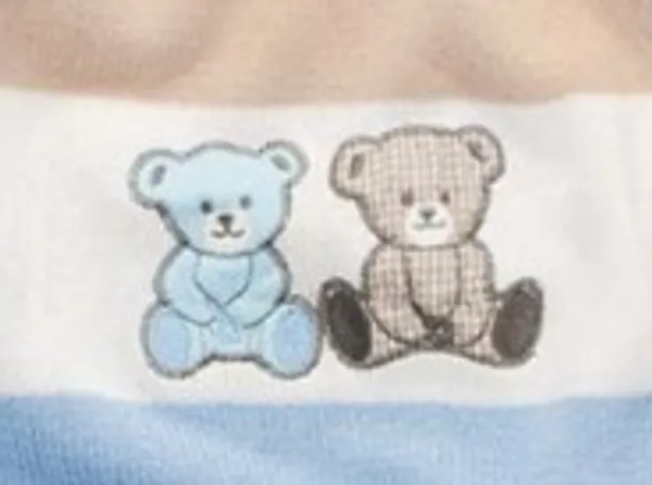 100%_Cotton_Blue,_Beige_&_White_Unisex_Pullover_For_Kids