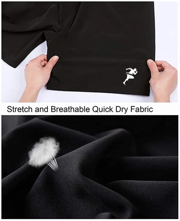 Black_Outdoor_Quick_Dry_Lightweight_Sports_Shorts_Zipper_Pockets_and_Pack_Of_2_For_Men