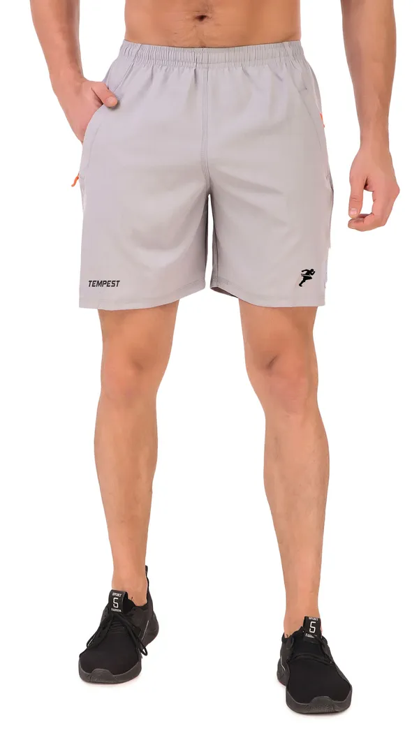 Light_Grey_&_Army_Outdoor_Quick_Dry_Lightweight_Sports_Shorts_Zipper_Pockets_and_Pack_Of_2_For_Men