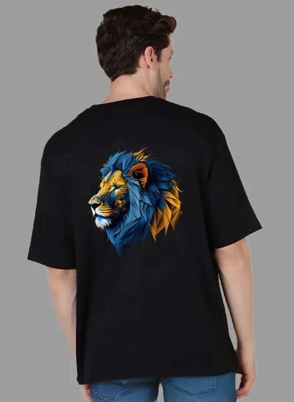 Black_Oversized_Printed_Half_Sleeve_Cotton_T-Shirt_For_Men