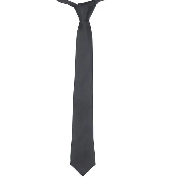 Exotique_Narrow_Black_Satin_Neck_tie_For_Men_(MT0001BK)