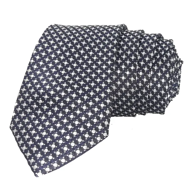 Exotique_Italian_Style_Black_&_White_Microfiber_Neck_tie_For_Men_(MT0004BK)