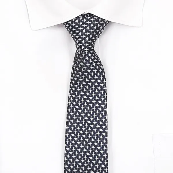 Exotique_Italian_Style_Black_&_White_Microfiber_Neck_tie_For_Men_(MT0004BK)