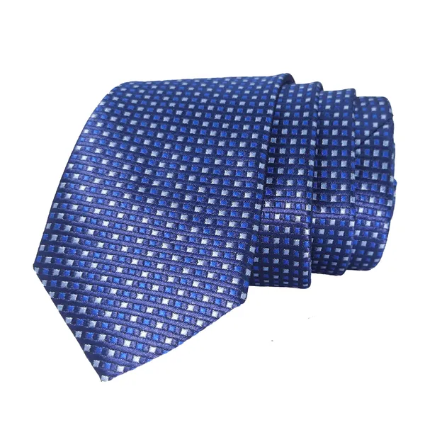 Exotique_Checkerd_Italian_Blue_&_White_Microfiber_Neck_tie_For_Men_(MT0005BL)