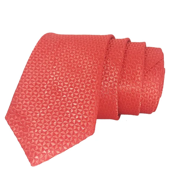 Exotique_Checkerd_Italian_Red_Microfiber_Neck_tie_For_Men_(MT0005RD)