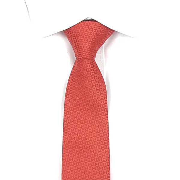 Exotique_Checkerd_Italian_Red_Microfiber_Neck_tie_For_Men_(MT0005RD)
