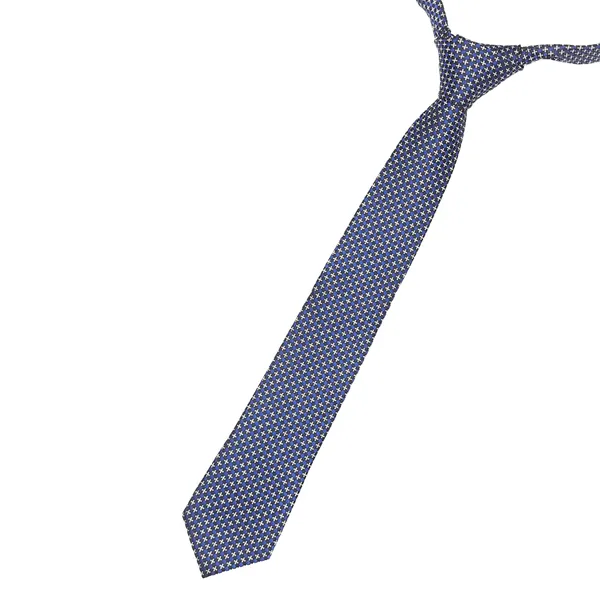 Exotique_Checkerd_Italian_Black,Blue_&_White_Microfiber_Neck_tie_For_Men_(MT0008BK)