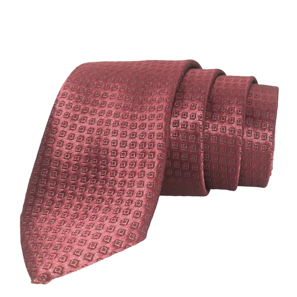 Exotique_Mini_Squares_BROWN_Microfiber_Neck_tie_For_Men_(MT0009BR)