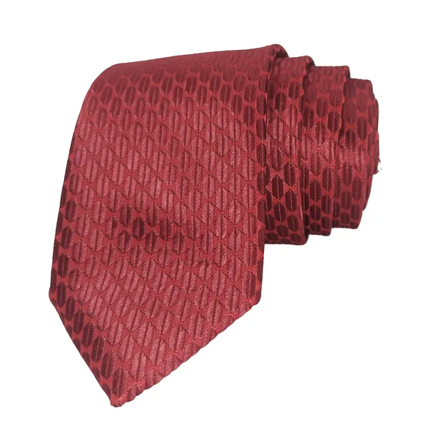 Exotique_Mini_Squares_Maroon_Microfiber_Neck_tie_For_Men_(MT0011MN)
