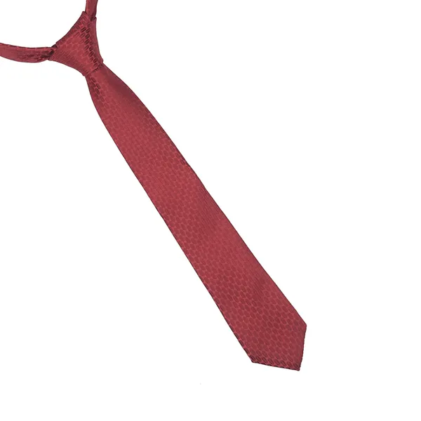 Exotique_Mini_Squares_Maroon_Microfiber_Neck_tie_For_Men_(MT0011MN)