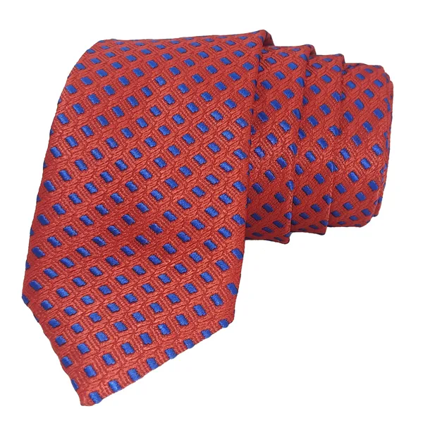 Exotique_Mini_Squares_Red_&_Blue_Microfiber_Neck_tie_For_Men_(MT0013RD)