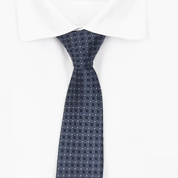 Exotique_Aristocratic_Black_&_White_Microfiber_Neck_tie_For_Men_(MT0020BK)