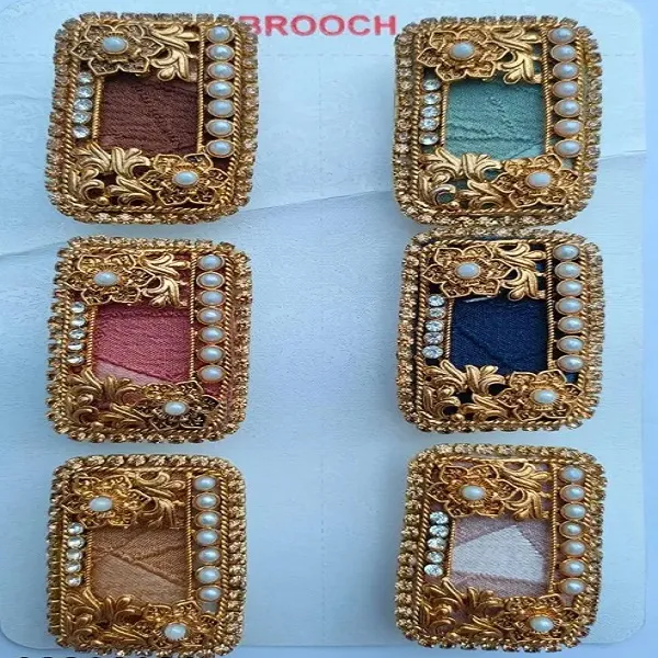 Padmawati Bangles Private Limited Multicolour Fancy Saree Pin For Women And Girls. Price in India Buy Padmawati Bangles Private Limited Multicolour
