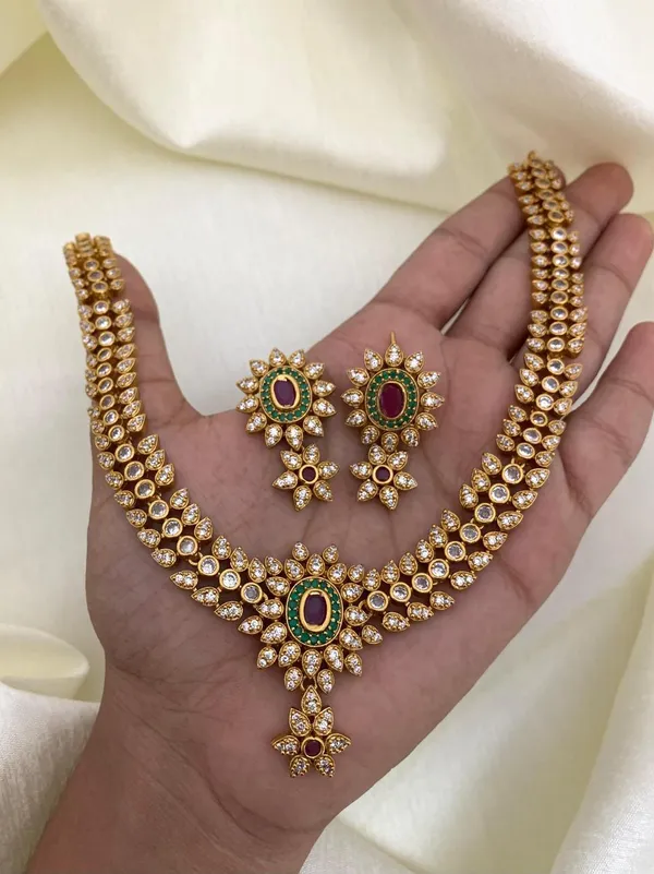 Uri_Delicate_CZ_Necklace_Set