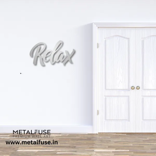 Metal_Wall_Art_for_Home_Decoration__|_Relax__|_Silver