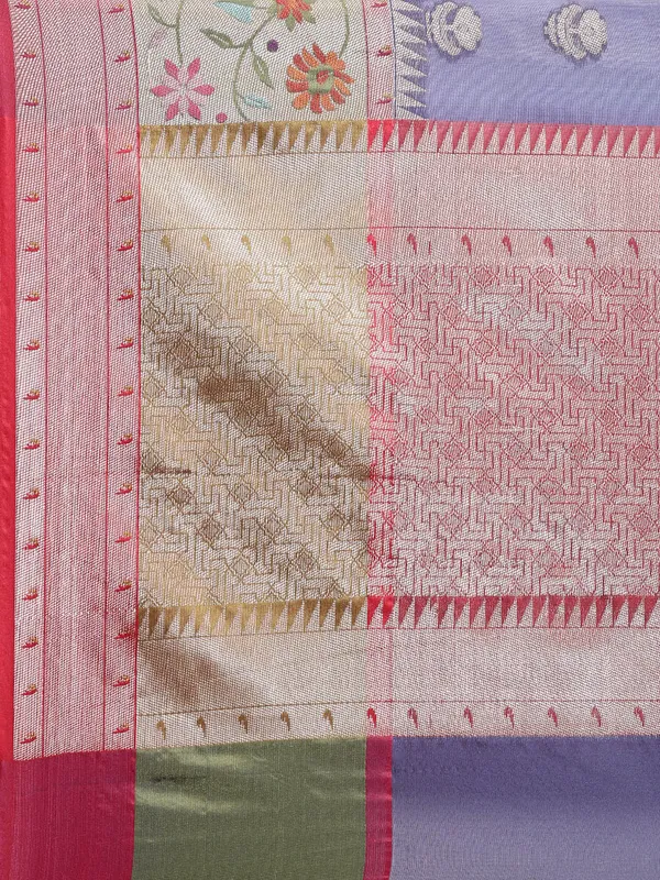 Blue_Art_Silk_Banarasi_Sarees_For_Women