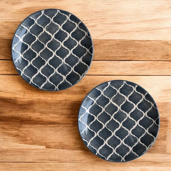 Grey_Moroccan_Dinner_Plate__(Pack_of_2,_Microwave_Safe)