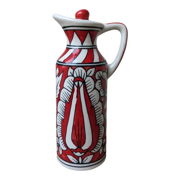 _Handmade_Ceramic_Oil_dispenser_For_Kitchen,_Ideal_for_Storage_of_Cooking_Oil,_Vinegar,_300_ML