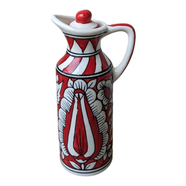 _Handmade_Ceramic_Oil_dispenser_For_Kitchen,_Ideal_for_Storage_of_Cooking_Oil,_Vinegar,_300_ML