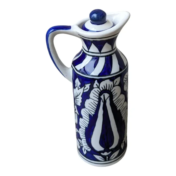 Madarks_Handmade_Ceramic_Oil_dispenser_For_Kitchen,_Ideal_for_Storage_of_Cooking_Oil,_Vinegar,_300_ML
