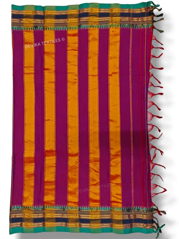 Magenta_Sanvi_(Narayanapet_Pure_Cotton_saree)
