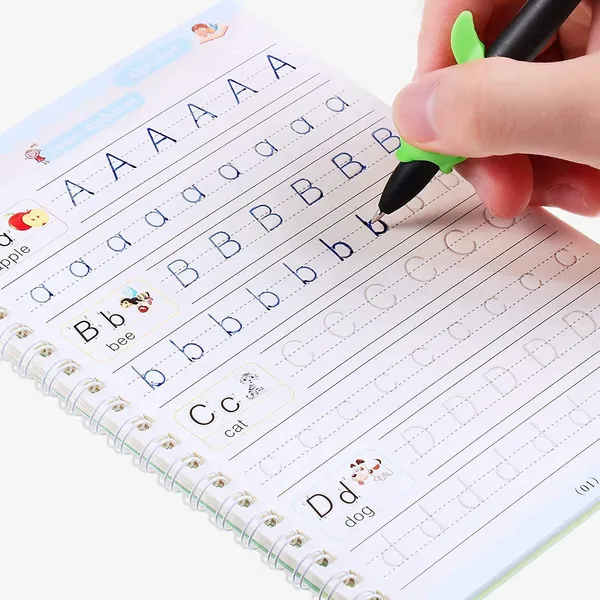 Magic_Practice_Copy_Book_for_Kids_(4_BOOK_+_10_REFILL+_1_pen_+1_grip)_Calligraphy_Books,_Magical_Reusable_Hand_Writing_Book
